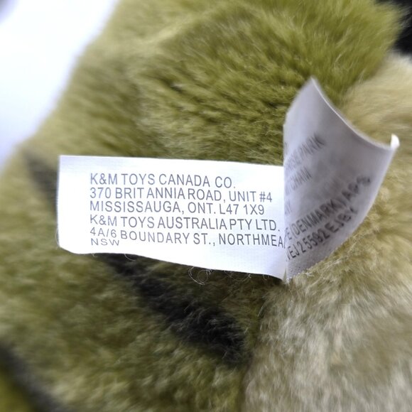 Wild Republic K & M Toys Iguana Plush Full Body Hand Puppet Realistic Vtg. 2005 - Picture 8 of 8